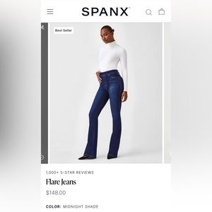 Spanx famous flare jeans